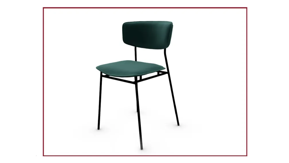 SEDIE sgabelli in tessuto modello fifties calligaris verde bosco ferro metallo acciaio saldi estivi san giorgio ionico saldi invernali taranto black friday offerte outlet arredamento design arredamento moderno