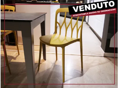 sedia galaxy bontempi casarredo caiazzo moderna design prezzo outlet sconti saldi taranto san giorgio ionico