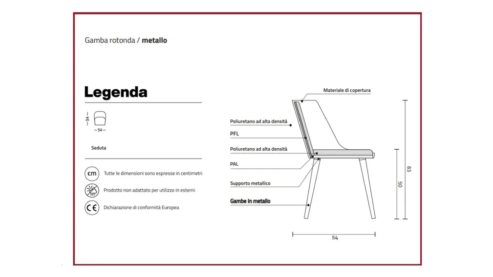 sedia lupo sc antonio CLARK Scheda informativa del prodotto SGABELLI SC ANTONIO Modello CLARK & ALBERTA La struttura di resistenza ѐ realizzata in legno stratificato, cuscino seduta con molle sinusoidali rivestite con poliuretano di alta densità casarredo