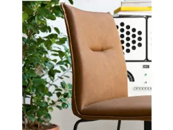 Sedia maya cb1913 di connubia: arreda la tua casa con stile ed eleganza