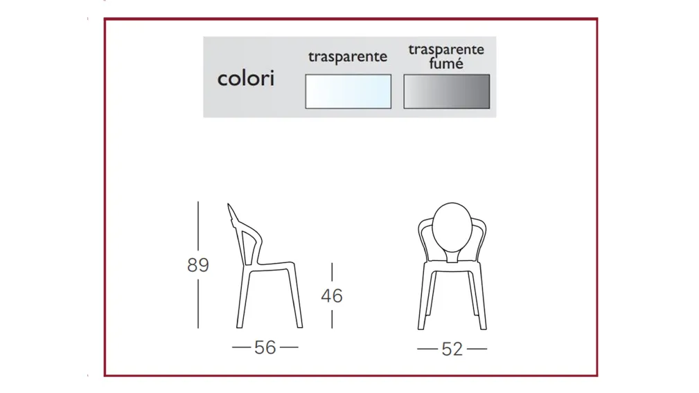 sedia modello spoon scab design a prezzo outlet casarredo caiazzo arredamento san giorgio ionico negozio outlet taranto saldi estivi sconti black friday sedie impilabili