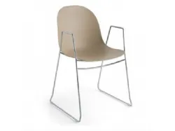 Scopri le sedie academy cb1697 connubia: comfort ed eleganza per l'arredamento della tua casa