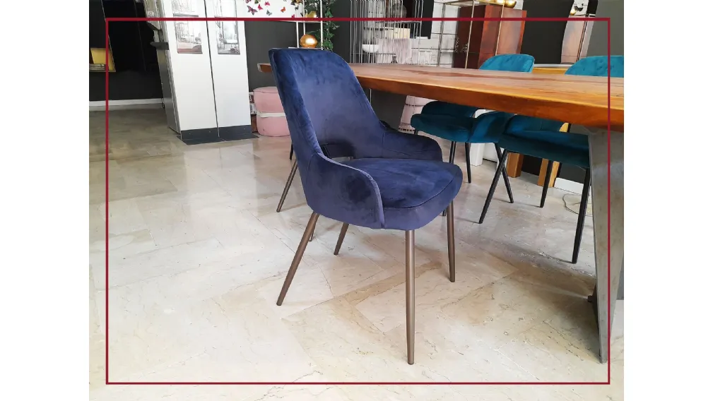 sedie poltroncine in tessuto cucina sala da pranzo sc antonio casarredo caiazzo saldi outlet taranto promo prezzi bassi offerte outlet arredamento interni 