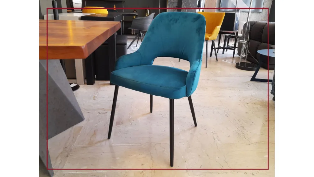 sedie poltroncine in tessuto cucina sala da pranzo sc antonio casarredo caiazzo saldi outlet taranto promo prezzi bassi offerte outlet arredamento interni 