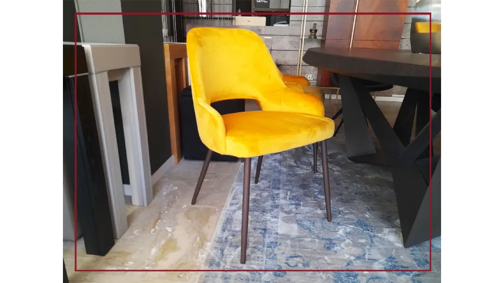 sedie poltroncine in tessuto cucina sala da pranzo sc antonio casarredo caiazzo saldi outlet taranto promo prezzi bassi offerte outlet arredamento interni 