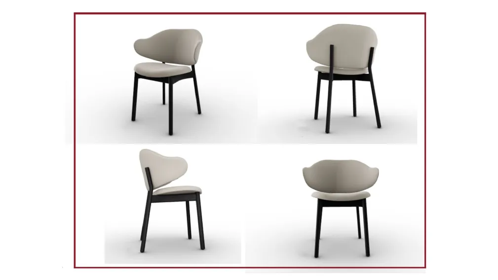 sedie sedia modello holly in tessuto e legno nero casarredo caiazzo saldi sconti prezzi bassi san giogio ionico saldi outlet arredamento interni moderno design taranto black friday