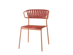 Sedie lisa club con braccioli scab design: arredamento casa di stile ed eleganza