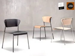 Scopri le sedie lisa wood di scab design: arredamento casa di qualità e stile