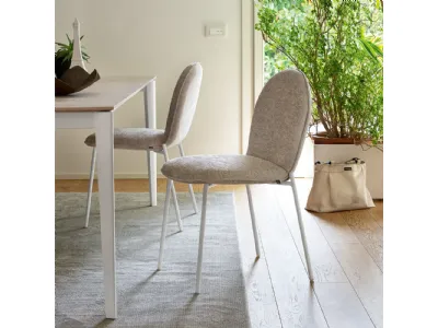 Sedie riley mid 2189 connubia: arredamento casa di stile ed eleganza