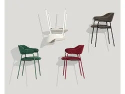 Scegli le sedie signorina connubia per un arredamento casa di stile ed eleganza