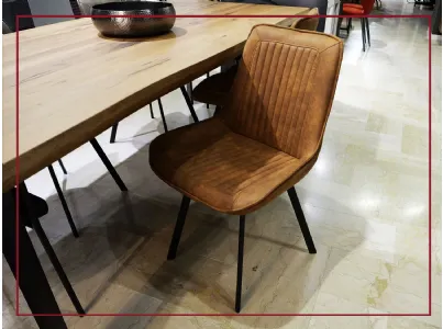 sedia sixty devina nais colore brown colore cammello a prezzo outlet arredamenti san goiorgio ionico taranto arredamento saldi estivi casarredo caiazzo saldi invernali prezzi bassi black friday interior design