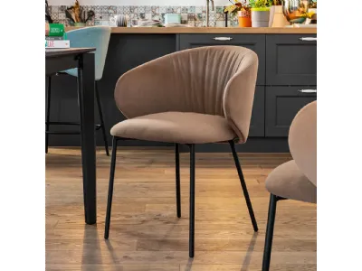 Sedie tuka soft 1 connubia: eleganza e comfort per l'arredamento della tua casa