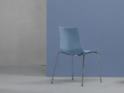 Scopri le sedie zebra in tecnopolimero di scab design per un arredamento casa unico ed elegante