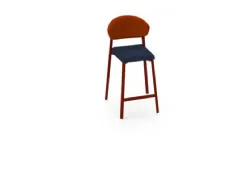 Scopri gli sgabelli beba curvy pointhouse: arredamento casa e sedie di design unico