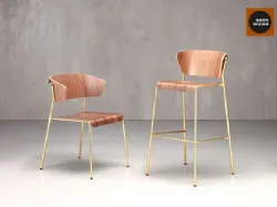 Sgabelli lisa wood scab design: arreda la tua casa con eleganza e comfort