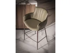 Scopri l'eleganza e il comfort dello sgabello Rhonda di Cattelan per l'arredamento della tua casa