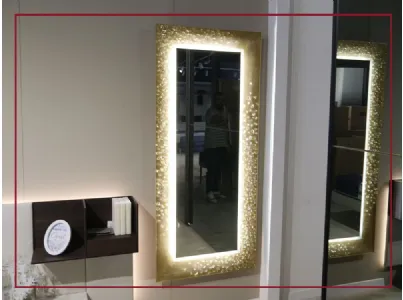 specchio eclipse j&j luxury argento bronzo saldi casarredo caiazzo outlet arredamenti taranto sconti black friday