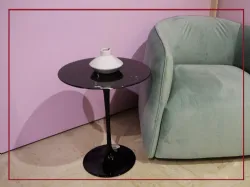 TAVOLINO IN MARMO NERO