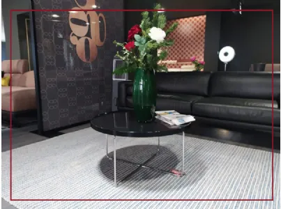  Scheda informativa del prodotto Calligaris non ha bisogno di presentazioni CALLIGARIS TAVOLINO TRY Tavolino diametro 70cm x h38cm gambe cromate piano nero  Caratteristiche del Tavolino Calligaris TRAY Struttura: METALLO CROMATO Top: NERO Gambe: CROMATE T