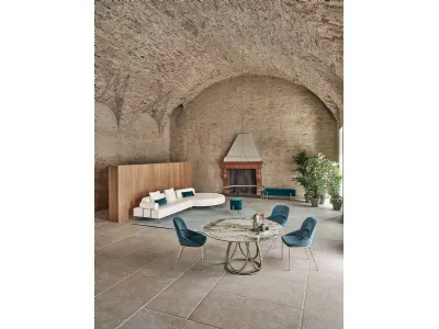 Scopri il tavolo Louis rotondo di Bontempi: eleganza e funzionalità per l'arredamento della tua casa