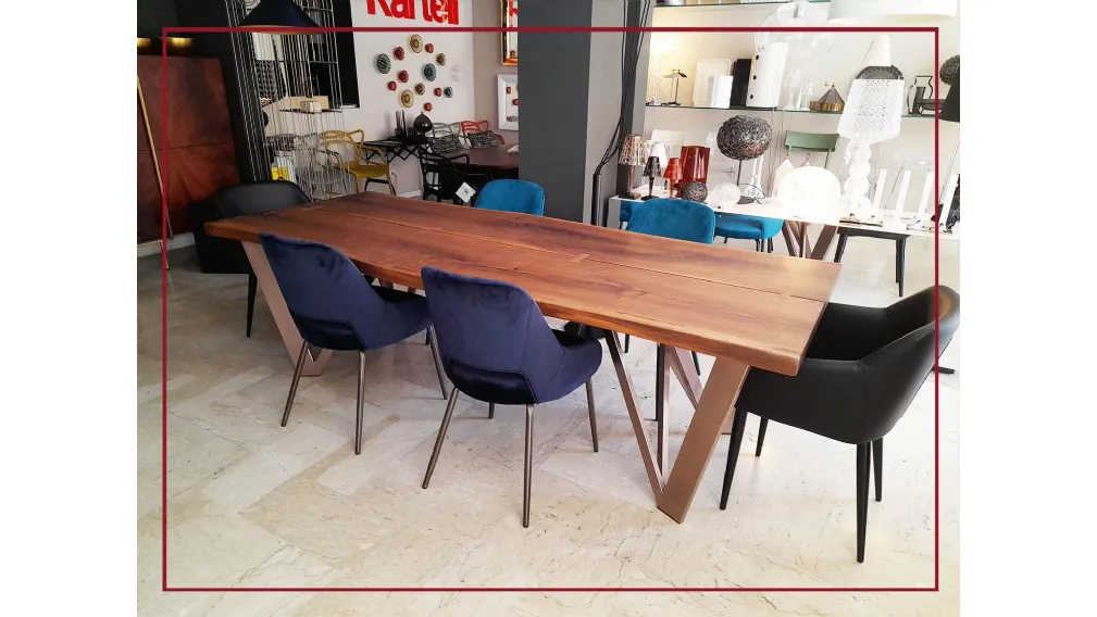 tvolo in legno arte brotto modello vero in offerta outlet arredamento occasioni modbili design casarredo caiazzo black friday san giorgio ionico taranto saldi cucine tavoli sedie saldi