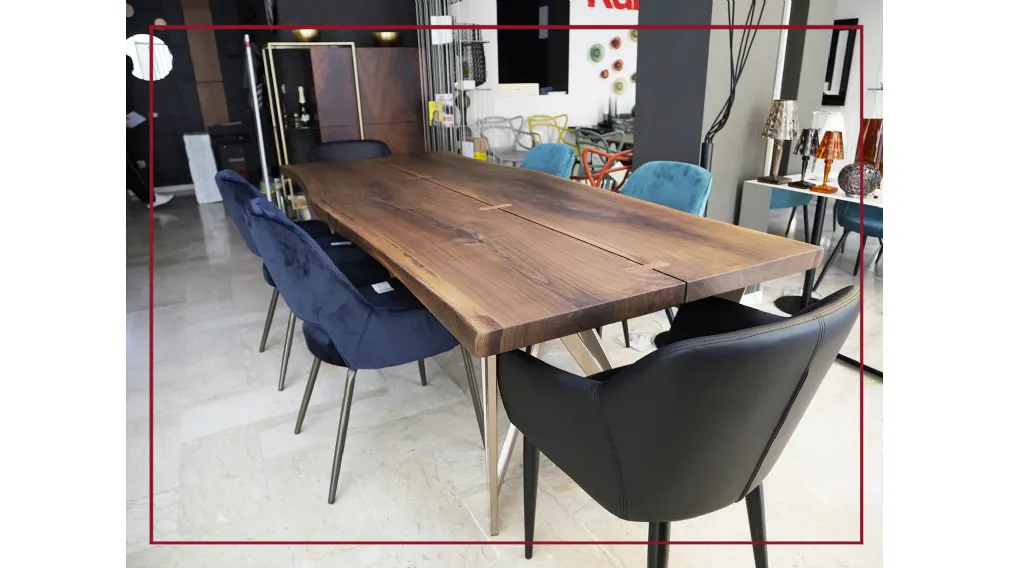tvolo in legno arte brotto modello vero in offerta outlet arredamento occasioni modbili design casarredo caiazzo black friday san giorgio ionico taranto saldi cucine tavoli sedie saldi