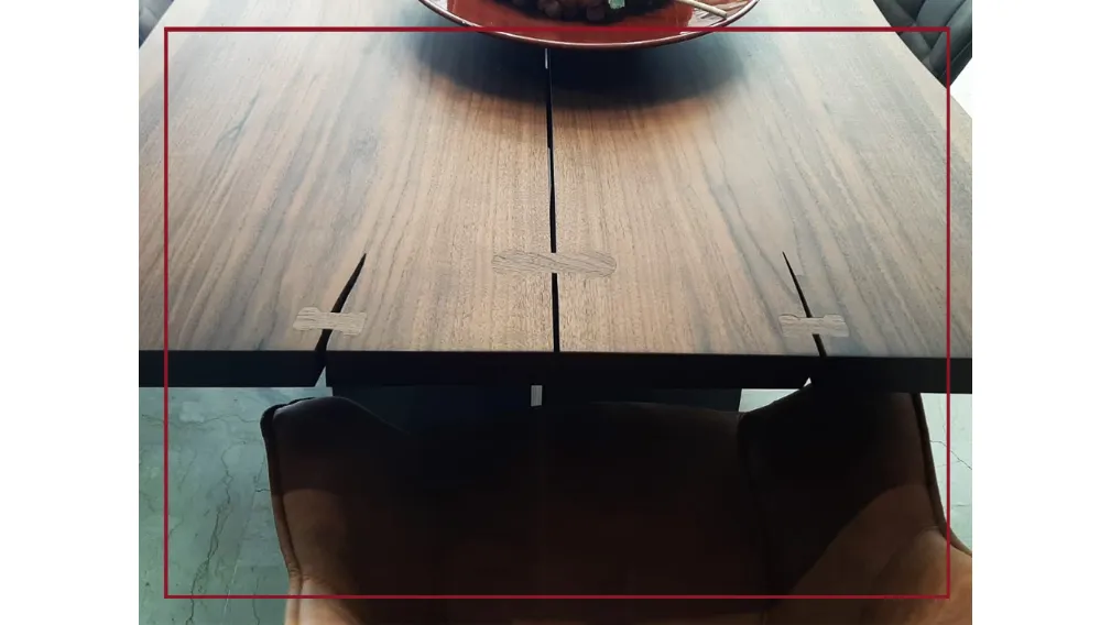 TAVOLO VERO ARTE BROTTO IN LEGNO CON BASE IN METALLO SCONTATO SAN GIORGIO IONICO OUTLET SCONTO TARANTO SALDI