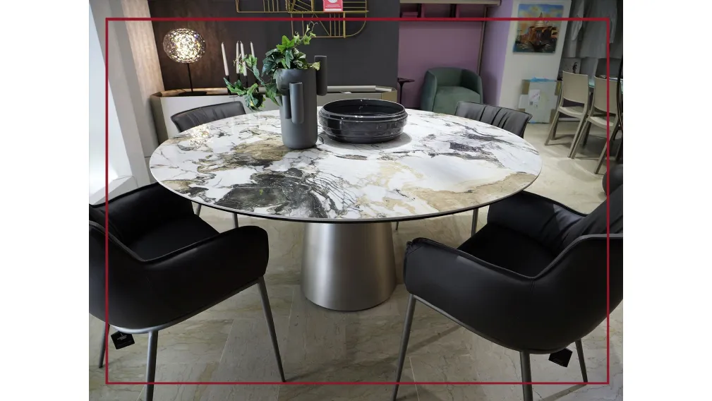 TAVOLO CATTELAN MODELLO YODA KERAMIK in marmo ceramica saldi san giorgio ionico black friday casarredo caiazzo taranto promo prezzi bassi outlet arredamento mobili design occasioni