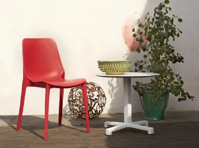 Tavolino in acciaio zincato Cross di Scab Design