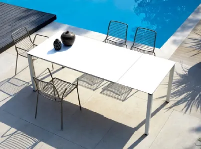 Tavolo allugabile da esterno Pranzo 160/210 di Scab Design