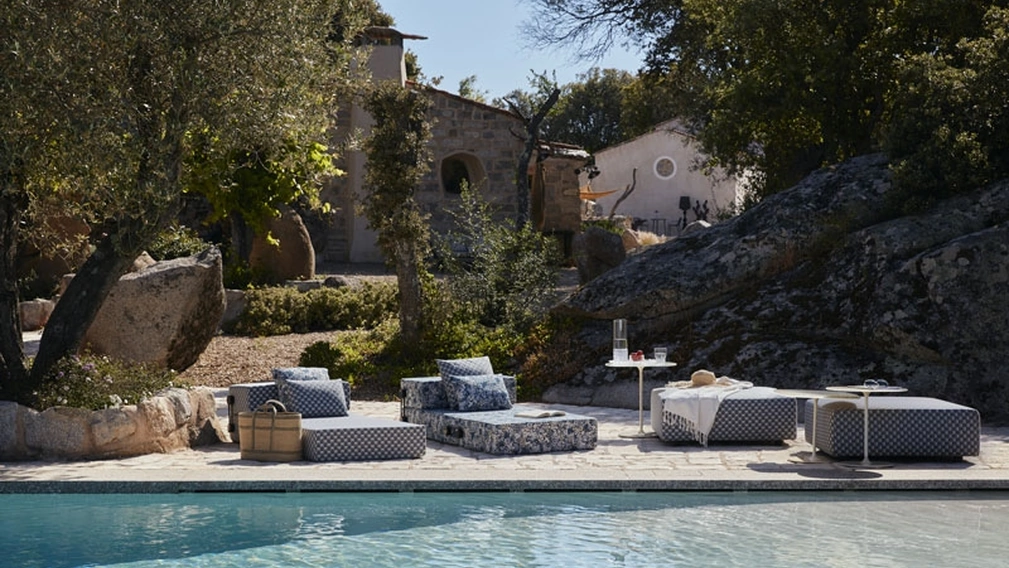 Lettino prendisole Trix Outdoor Liberty di Kartell