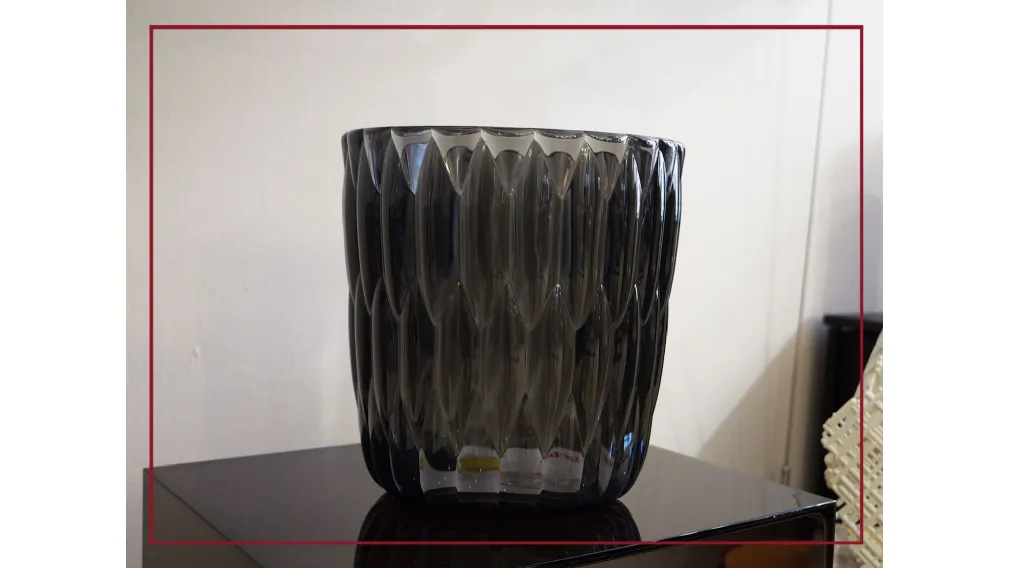 VASO JELLY DI KARTELL PIATTI JELLY DI KARTELL VARI COLORI MINI GEEN-A  PLUG VERSION GEEN - A BATTERY DI KARTELL LAMPADA BOURGIE NERO LUCIDO saldi autunnali san giorgio ionico saldi estivi taranto black friday illuminazione lampade lampadari mobili dsign o